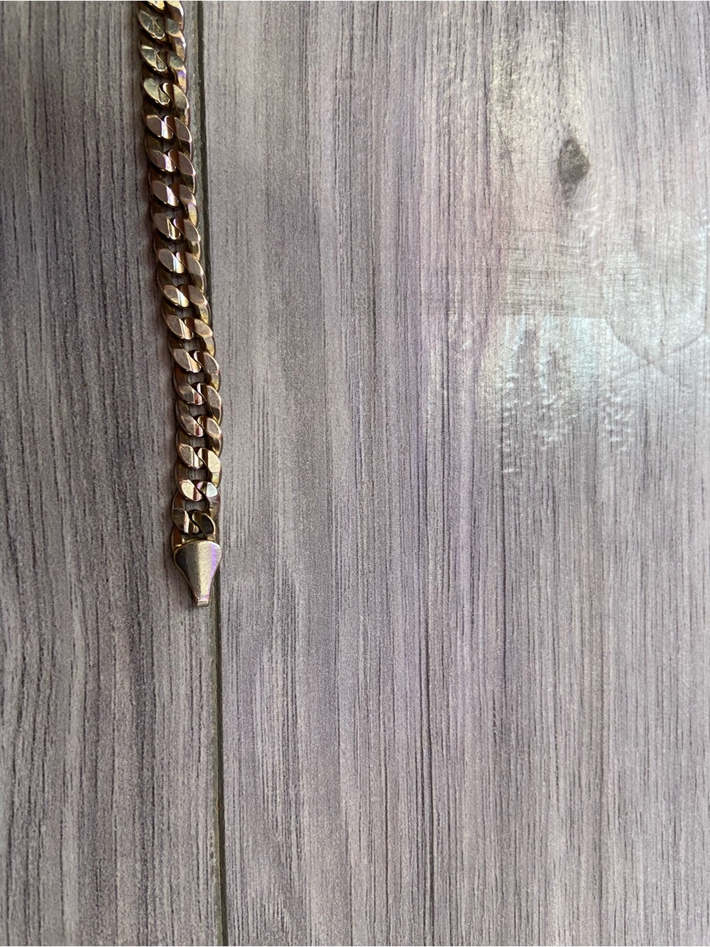 Gold Cuban Link Bracelet